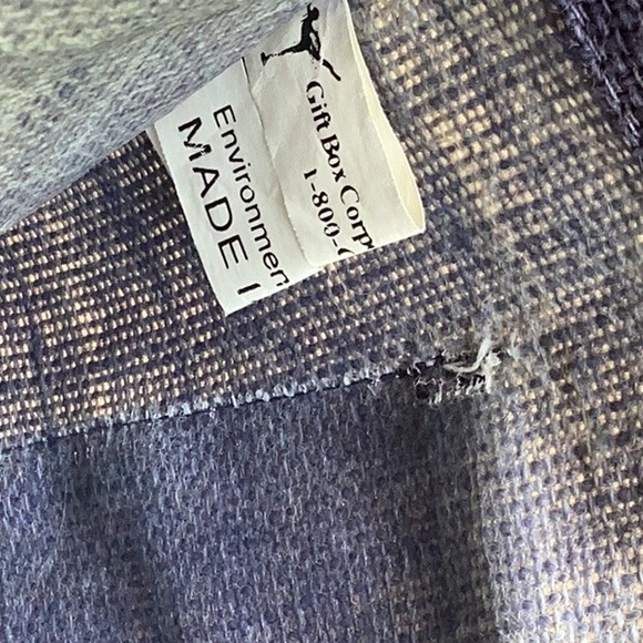 ⚜️   BURLAP MESSENGER  🌎 Earth Friendly Bag & Wood Handle Hannibal MO. - Picture 4 of 16